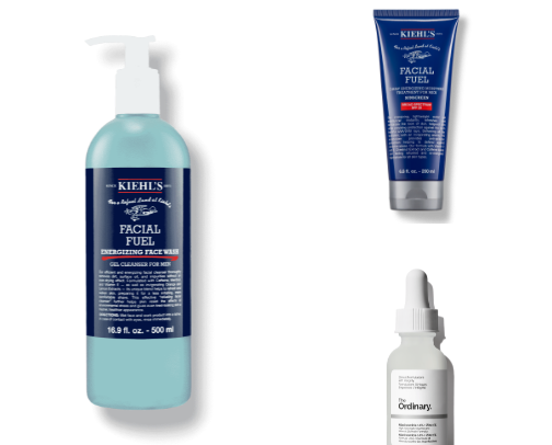 Self-Care Products for Men cover photo collage