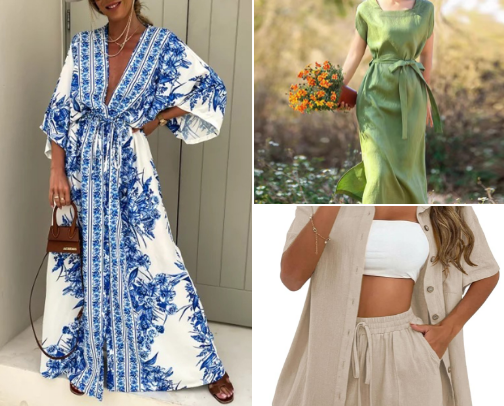 Every Woman’s Dreamy Summer Wardrobe – Chic & Effortless cover photo collage