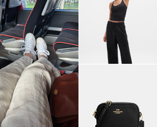 expert traveler advice: essentials for long travel days (and nights) cover photo collage