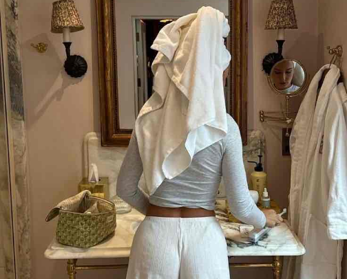 shower routine cover photo collage