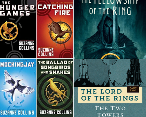 My favorite book recs cover photo collage