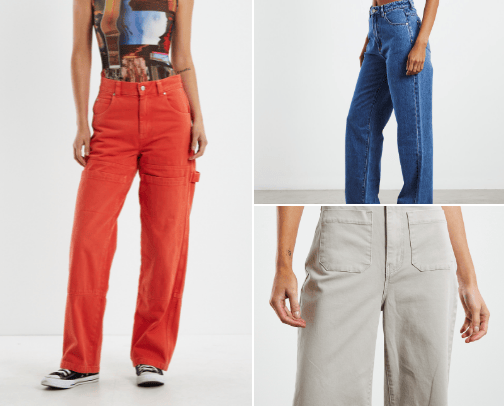 Jeans cover photo collage