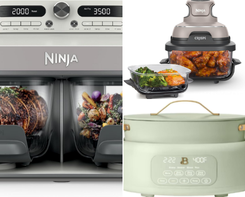 Kitchen items cover photo collage