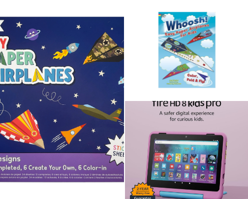 Kids toys/crafts cover photo collage