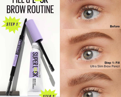 Laminated Brows at home cover photo collage