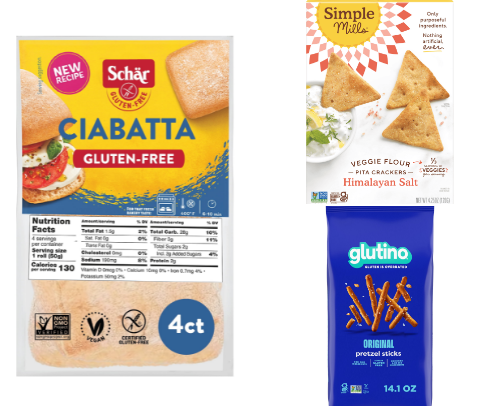 Gluten, Dairy & Egg Free Finds cover photo collage