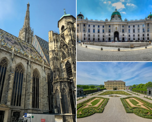 How to spend 5 days in Vienna,this is my itinerary cover photo collage