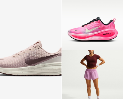 Nike woman cover photo collage