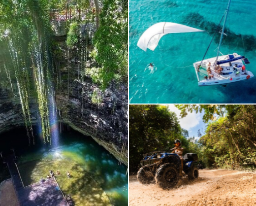 Must-Do Excursions In Cancun cover photo collage