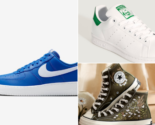 Top Selling Men's Shoes cover photo collage