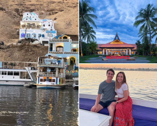 I Walked Every Corner of Elephantine Island Aswan So You Don't Get Lost cover photo collage