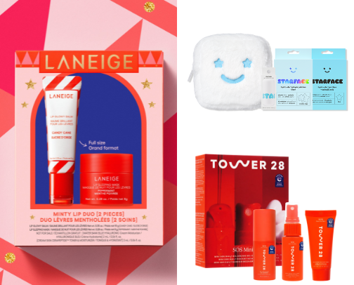 2025 holiday beauty finds under $25 🎄💸 cover photo collage