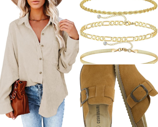 wardrobe staples for casual moms cover photo collage