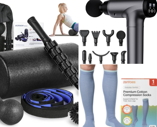 My post-run recovery routine (things that actually helped) 🧊 cover photo collage
