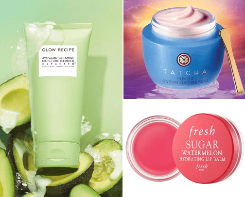 Skin care favorites cover photo collage