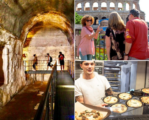 Rome Destinations cover photo collage