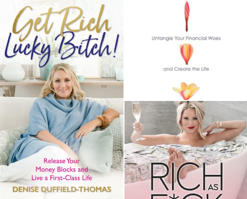 Abundance Mindset: Money, Wealth & Worth for Women cover photo collage