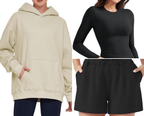 Amazon Clothing cover photo collage