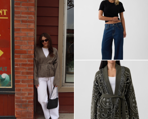 Fall clothing finds cover photo collage