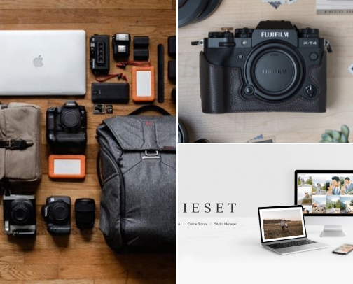 Essentials for Wedding Photography cover photo collage