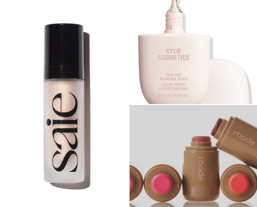 what's in my makeup bag cover photo collage