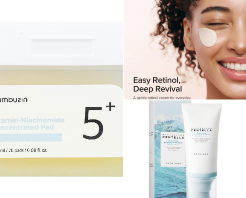 Skin care cover photo collage