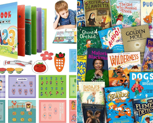 books for kids cover photo collage