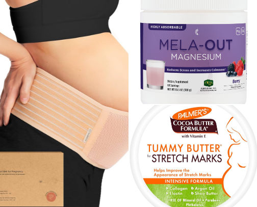 Pregnancy must haves for first time mamas cover photo collage