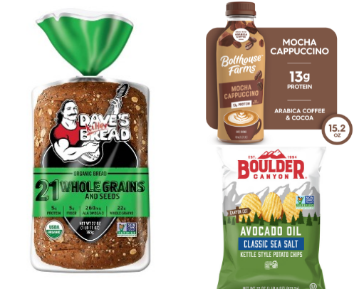 Grocery recs! Daily items + treats cover photo collage