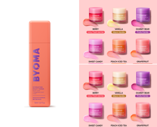 My favorite beauty recs cover photo collage