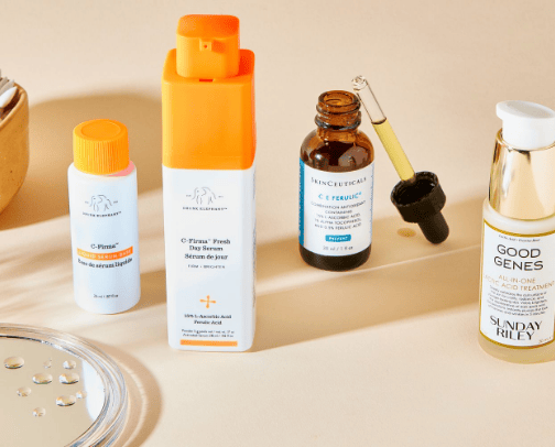 Serums/Treatments/Cleanser for oily skin cover photo collage