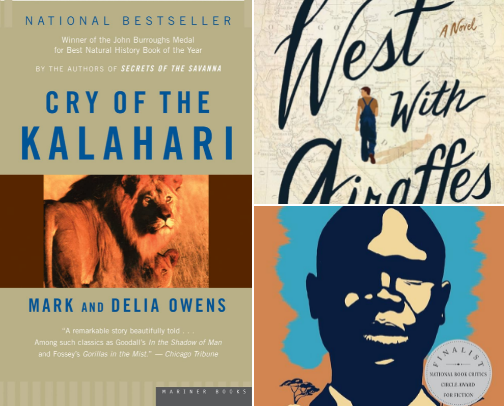 Books from around the world: inspirational memoirs cover photo collage