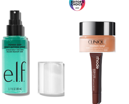 Current beauty faves cover photo collage