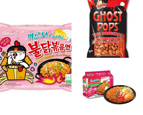 My k-drama binge snacks cover photo collage