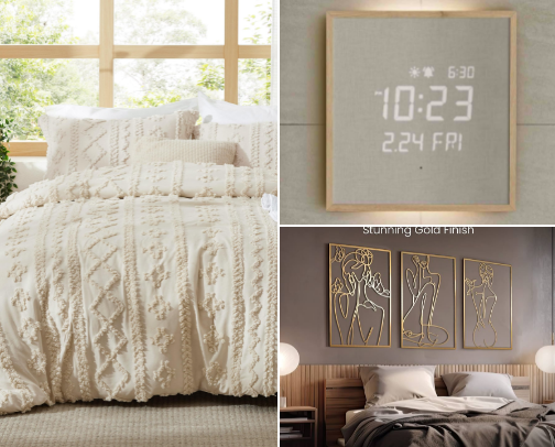 The Aesthetic Blueprint: Bedroom & Bathroom Edition cover photo collage