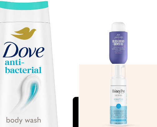 Shower Essentials 🛁 cover photo collage