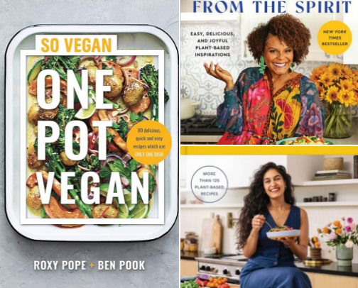 20+ Vegan Cookbooks You’ll Want for Your Kitchen 📖🥦🥕 cover photo collage