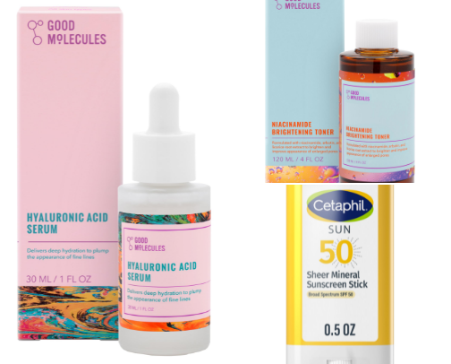 Skin Care and Body Care 🧴☀️ cover photo collage