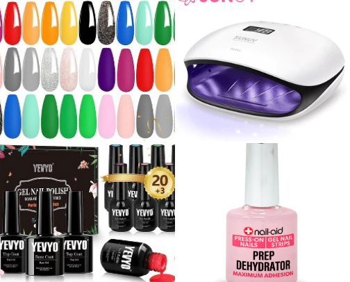 Nail Care & Nail Art cover photo collage