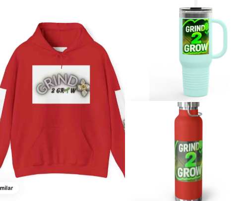 Grind 2 Grow Lifestyle Essentials cover photo collage