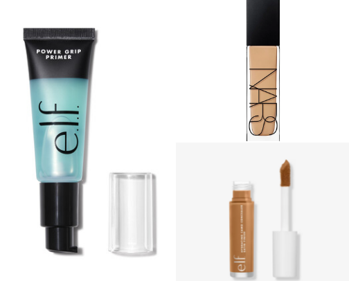 Makeup Items cover photo collage