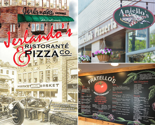 Best Pizza in the Southern Tier of New York cover photo collage