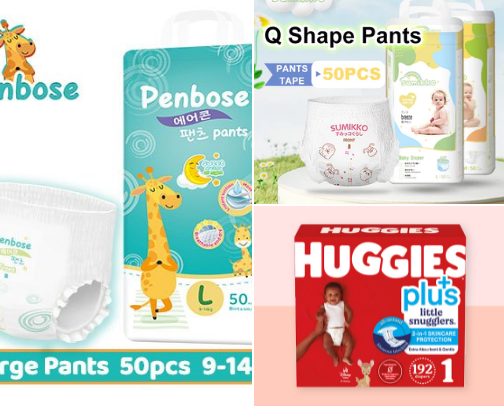 Recommended Diapers For Baby cover photo collage