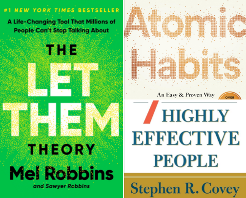 Books that transform the inner you cover photo collage