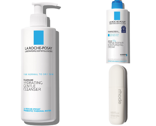 Skincare cover photo collage