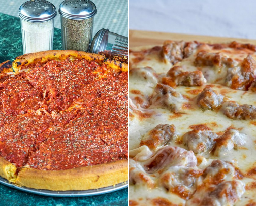 The BEST pizza in Chicago cover photo collage