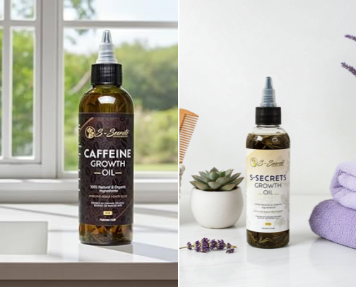 Top hair growth oils cover photo collage