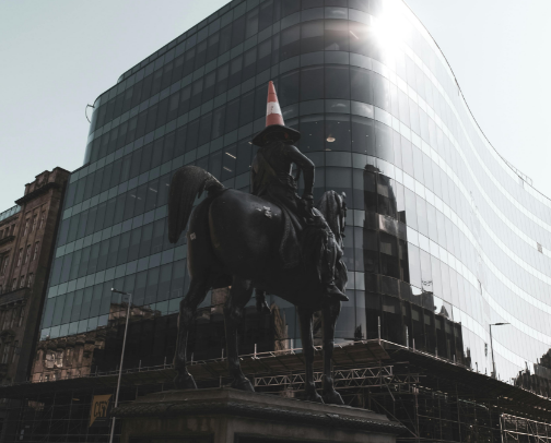 Glasgow, UK: After the Rain cover photo collage