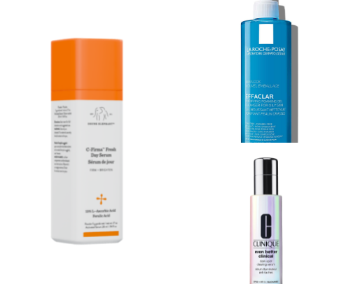 My Top Skincare Products to Enhance my Glow and Dim my Dark Spots cover photo collage