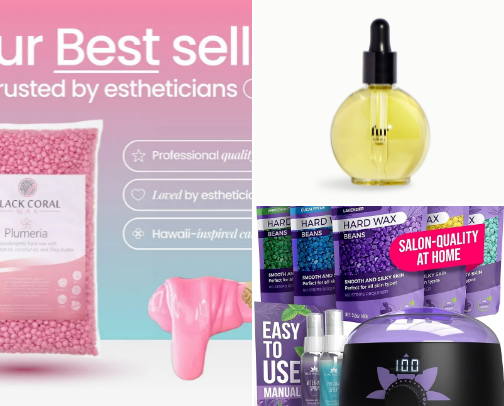 Waxing Essentials cover photo collage